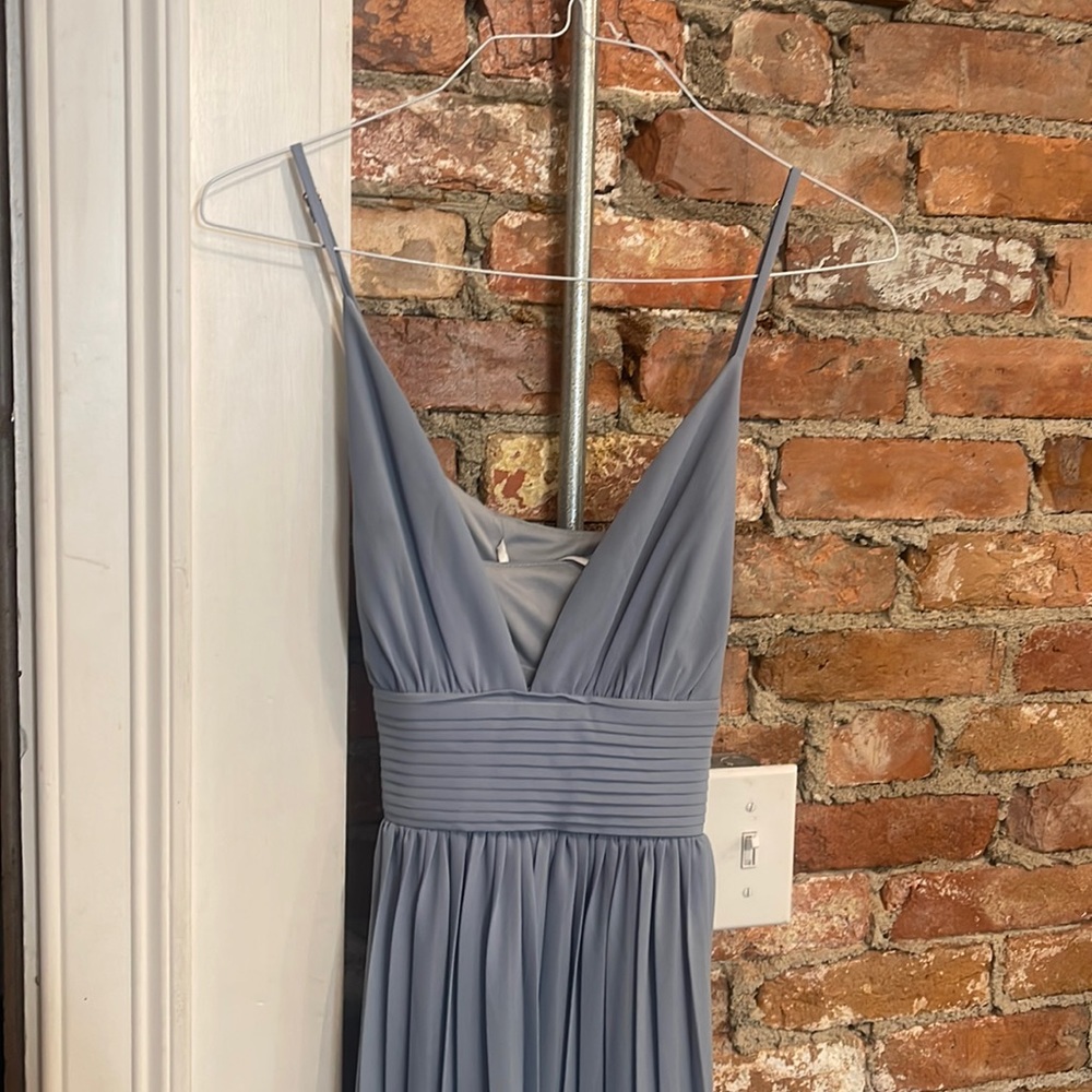 Lulus size L long dress - beautiful light blue